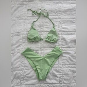 Billabong light green bikini set